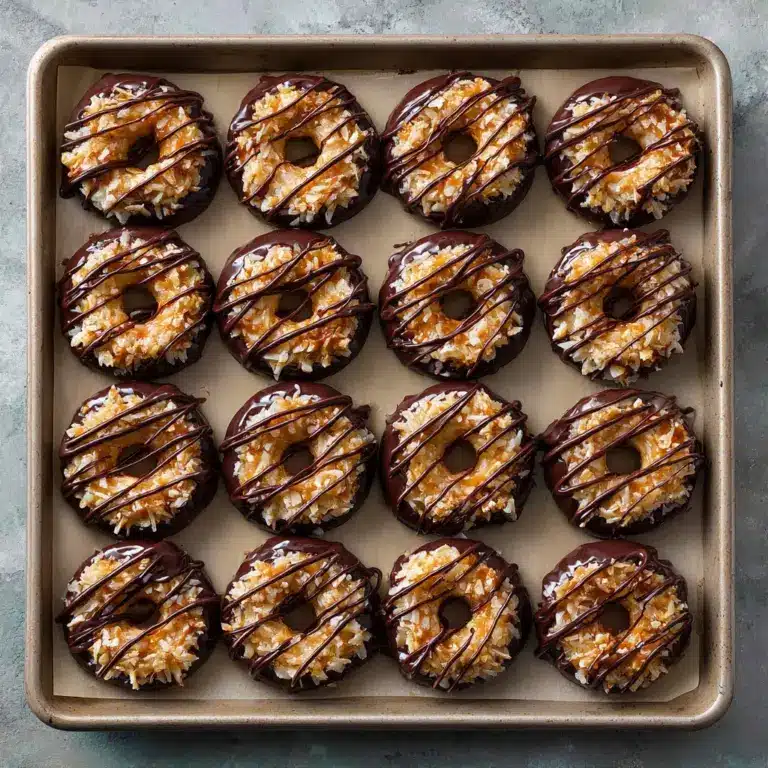 Homemade Samoas Cookies Recipe