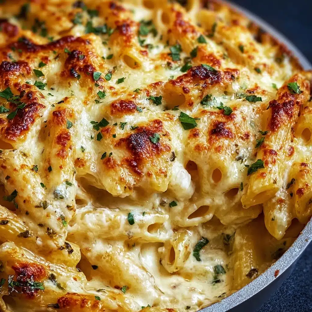 Baked Creamy Chicken Mozzarella Pasta Recipe - Recipe Image