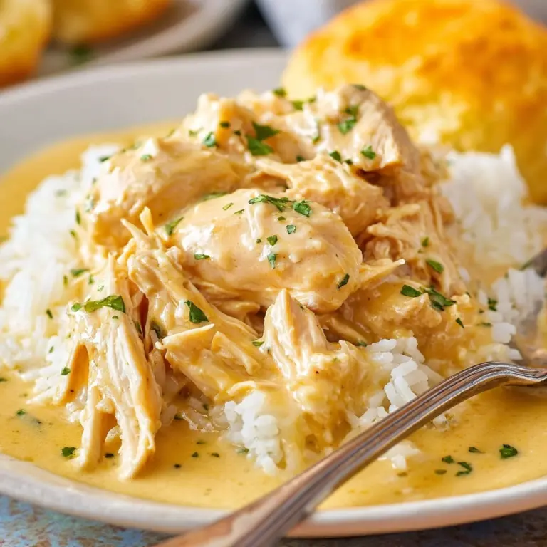Easy Crockpot Chicken and Gravy Recipe