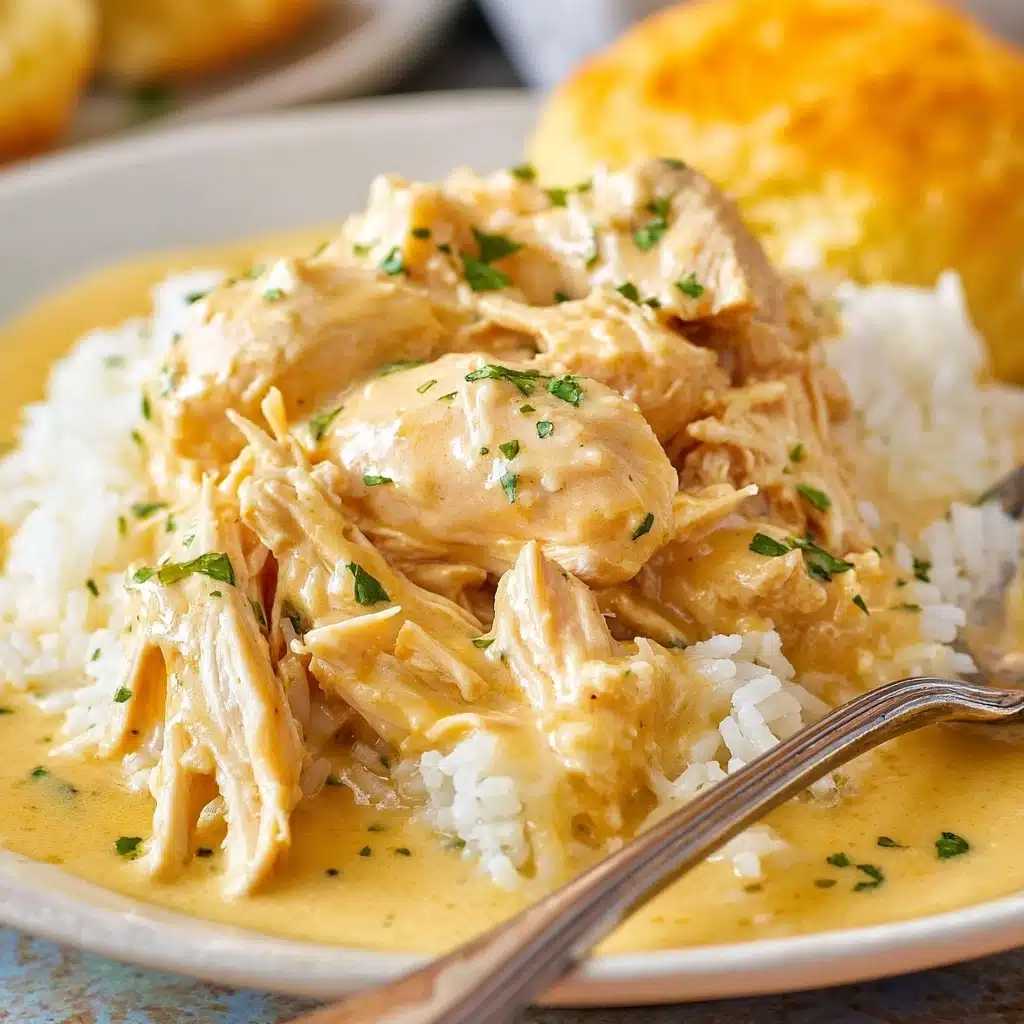 Easy Crockpot Chicken and Gravy Recipe