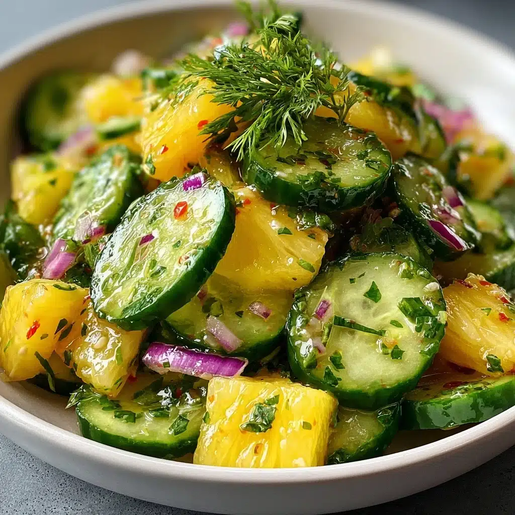 Pineapple Cucumber Salad Recipe - Recipe Image