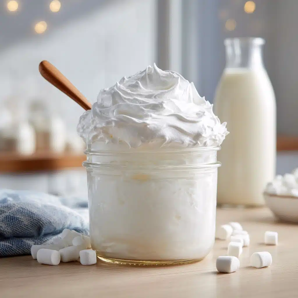 How to Make Marshmallow Fluff Recipe - Recipe Image