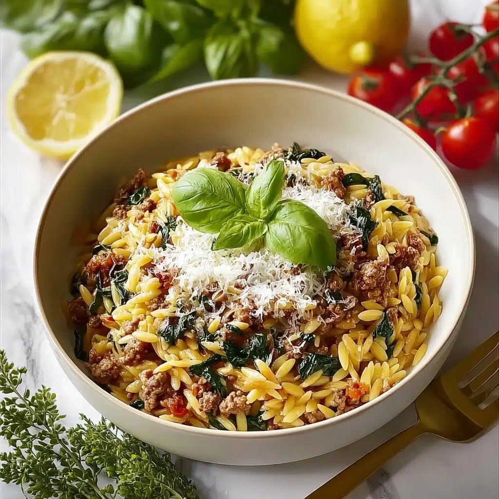 Ground Turkey Orzo: A Delicious and Healthy Recipe - Recipe Image