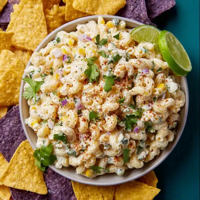 Mexican Street Corn Pasta Salad Recipe