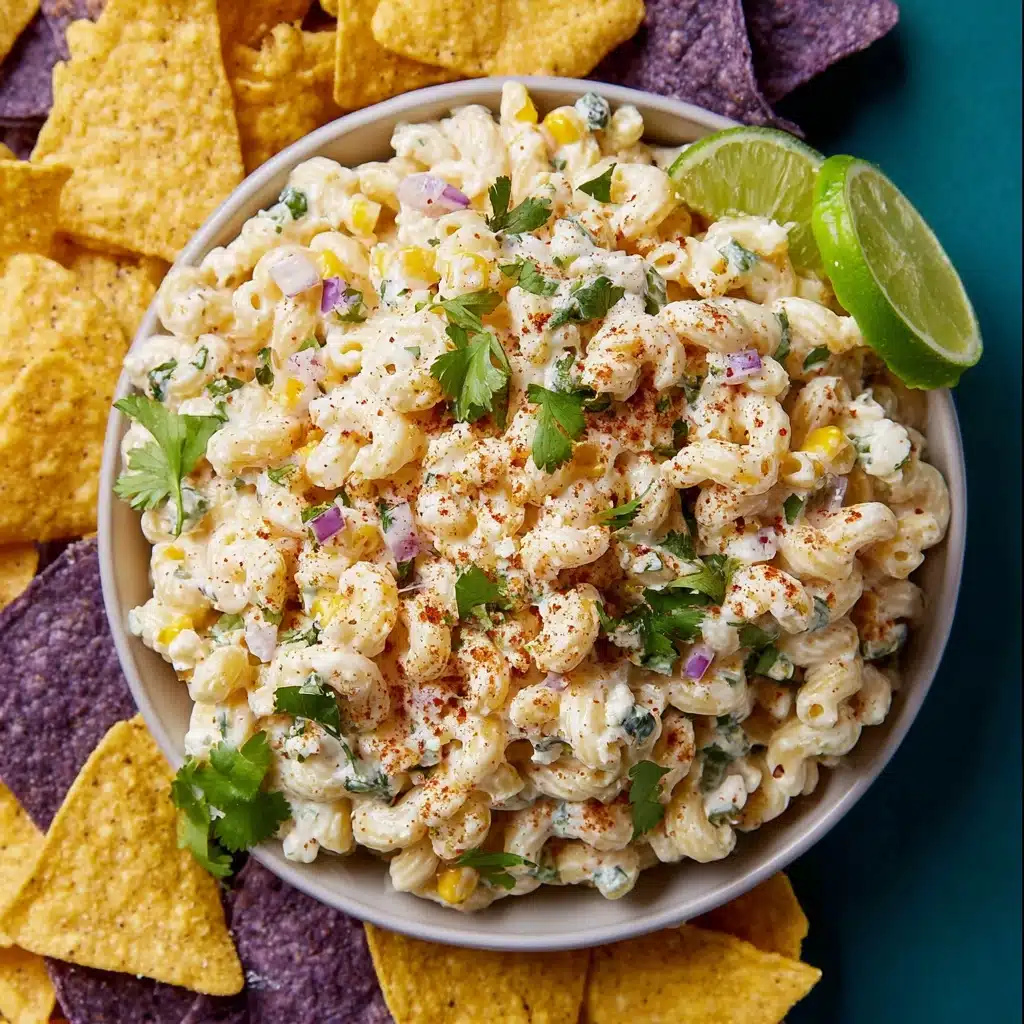 Mexican Street Corn Pasta Salad Recipe - Recipe Image