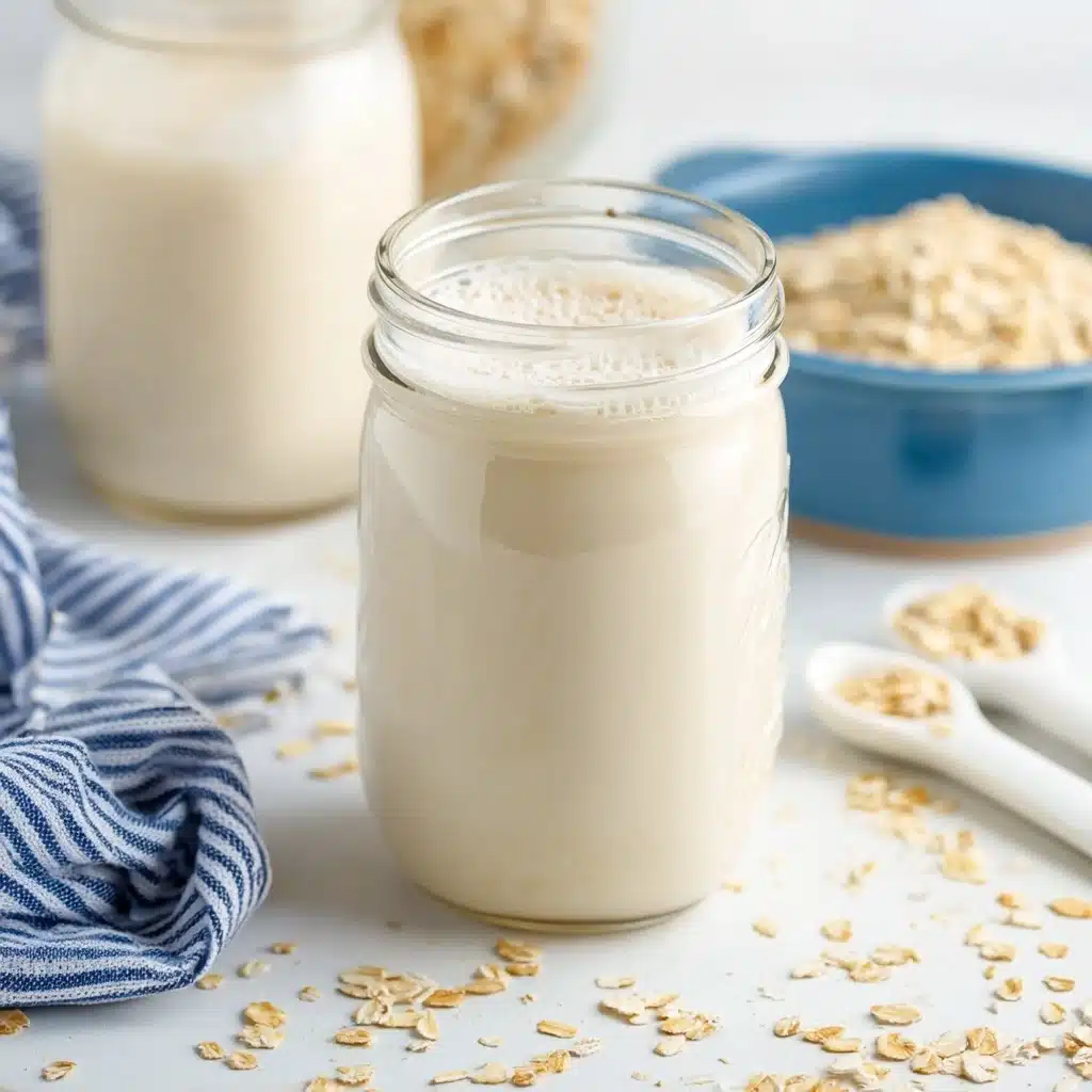 How to Make Oat Milk Recipe - Recipe Image