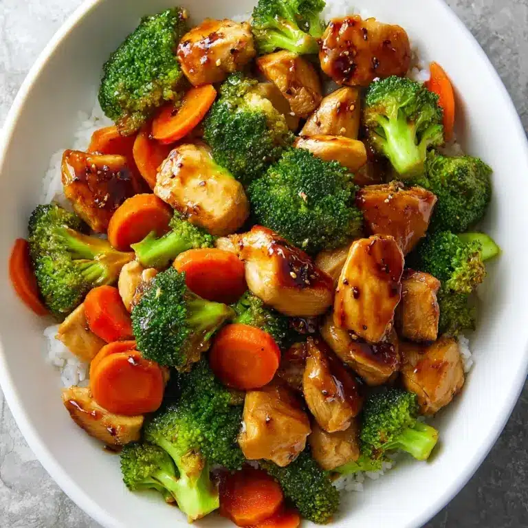 Honey Garlic Chicken Stir Fry Recipe