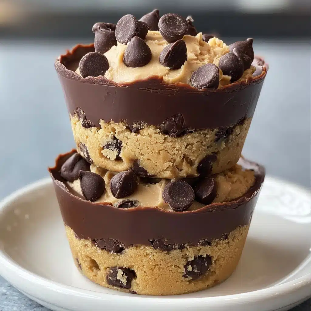Chocolate Chip Cookie Dough Cups Recipe