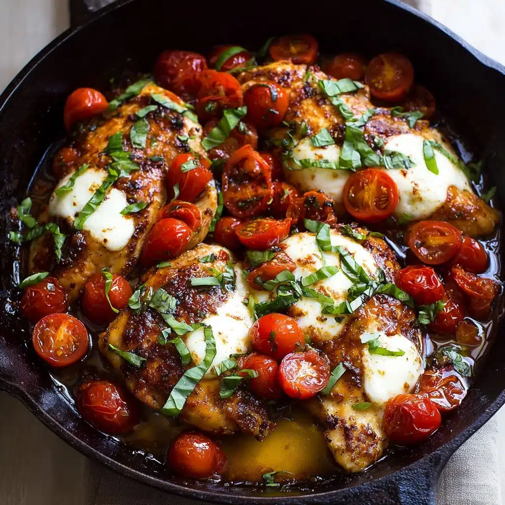 One Pan Balsamic Chicken Recipe - Recipe Image