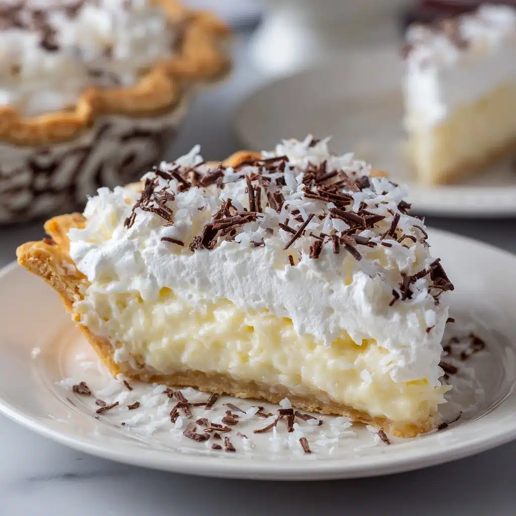 The Best Triple Coconut Cream Pie Recipe - Recipe Image