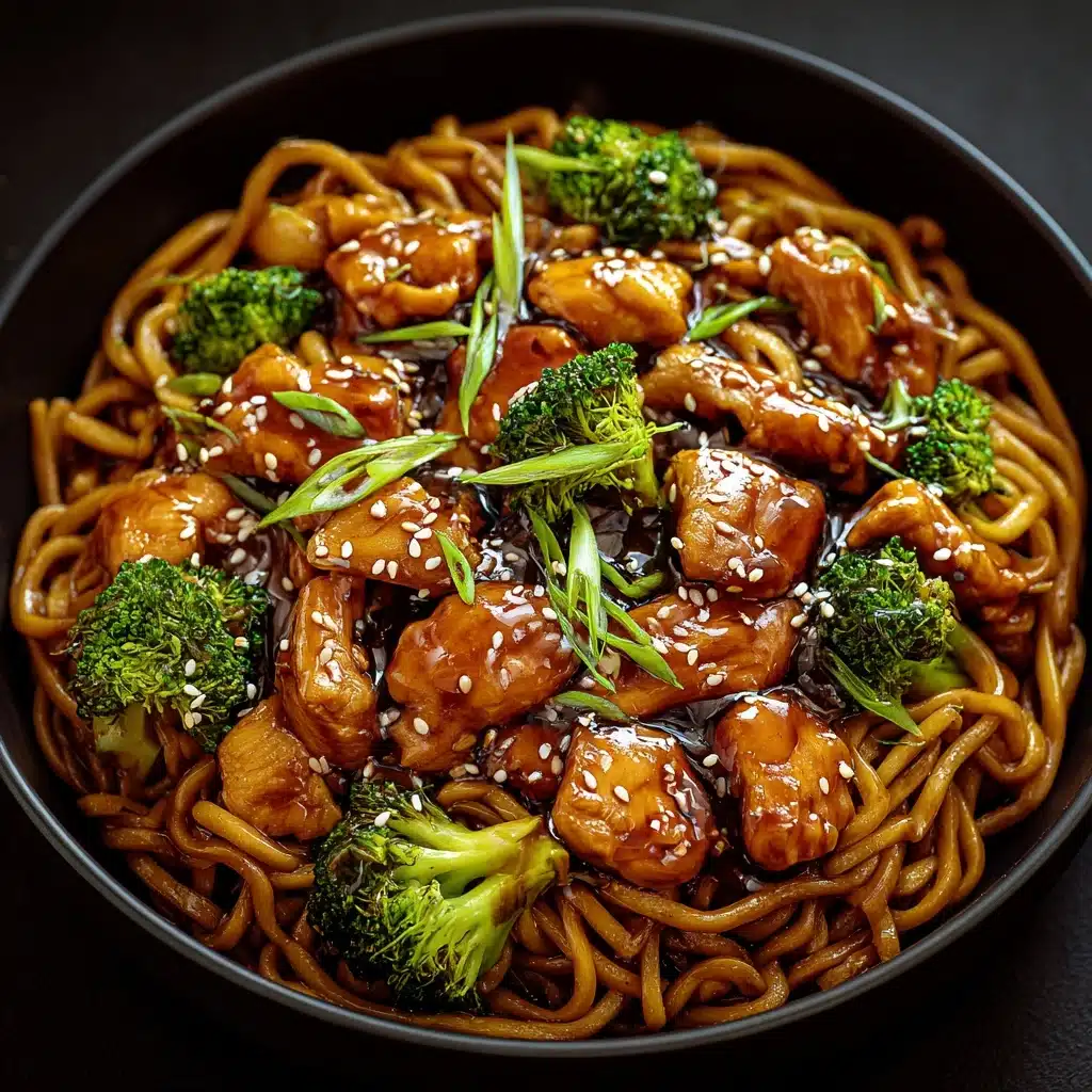 Chicken Teriyaki Noodles Recipe - Recipe Image