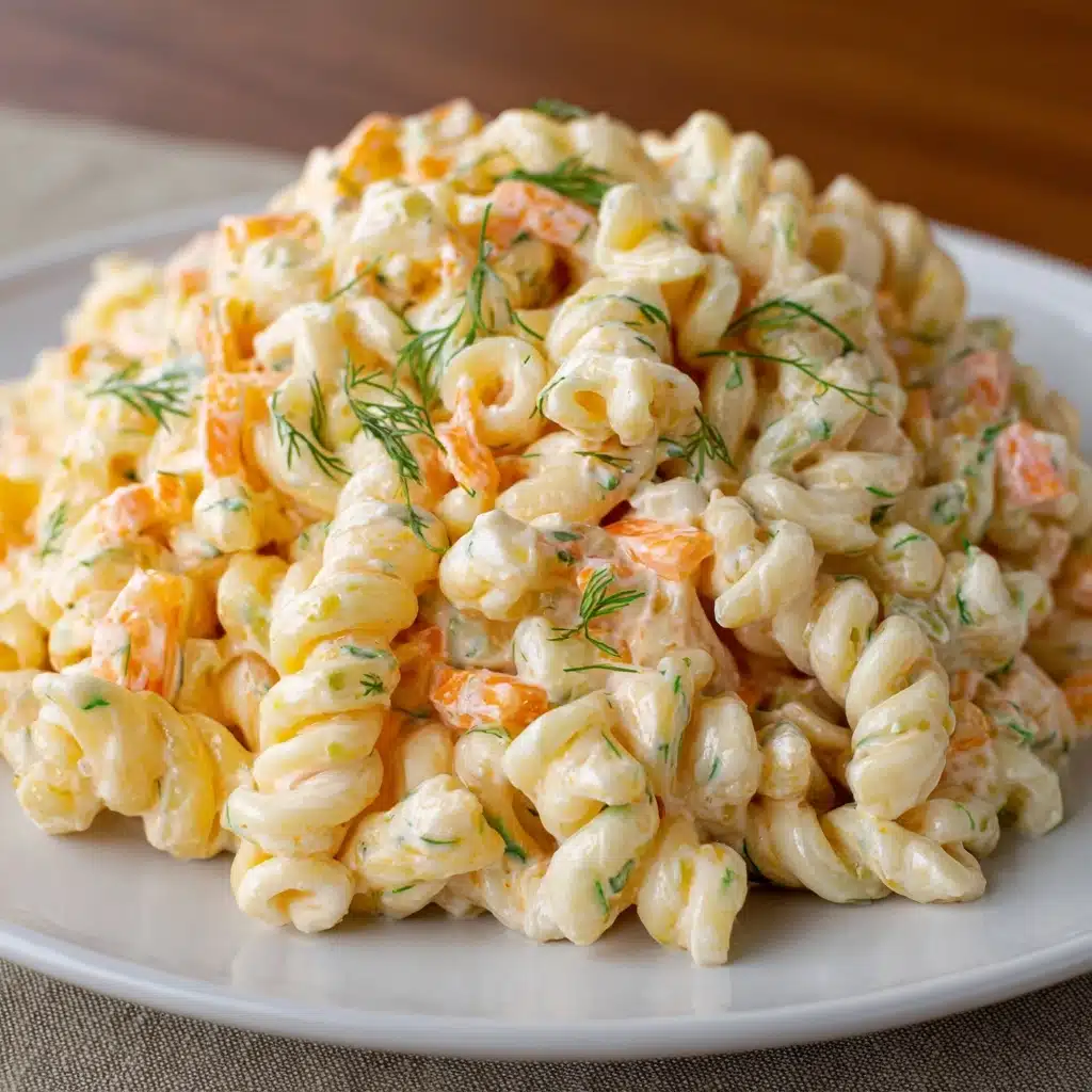 Dill Pickle Pasta Salad Recipe - Recipe Image