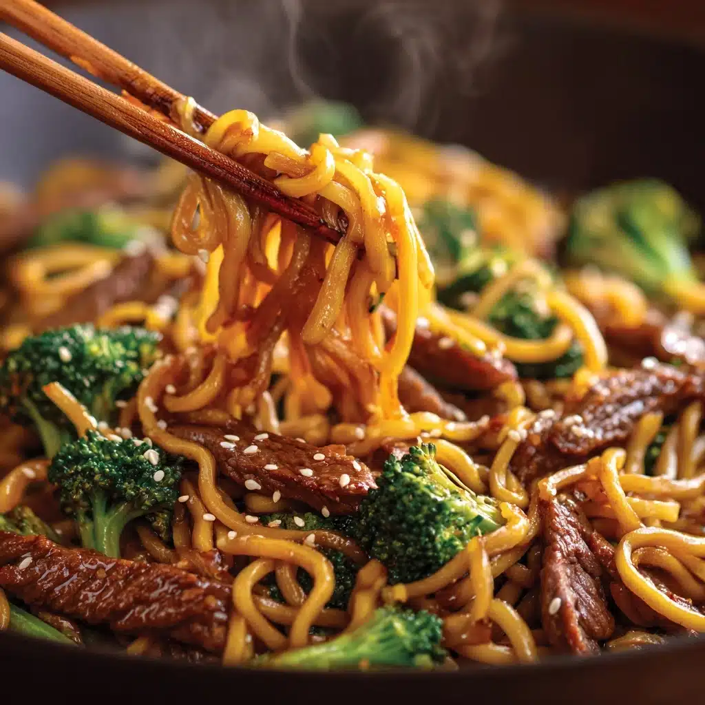 Beef and Broccoli Ramen Stir Fry Recipe - Recipe Image