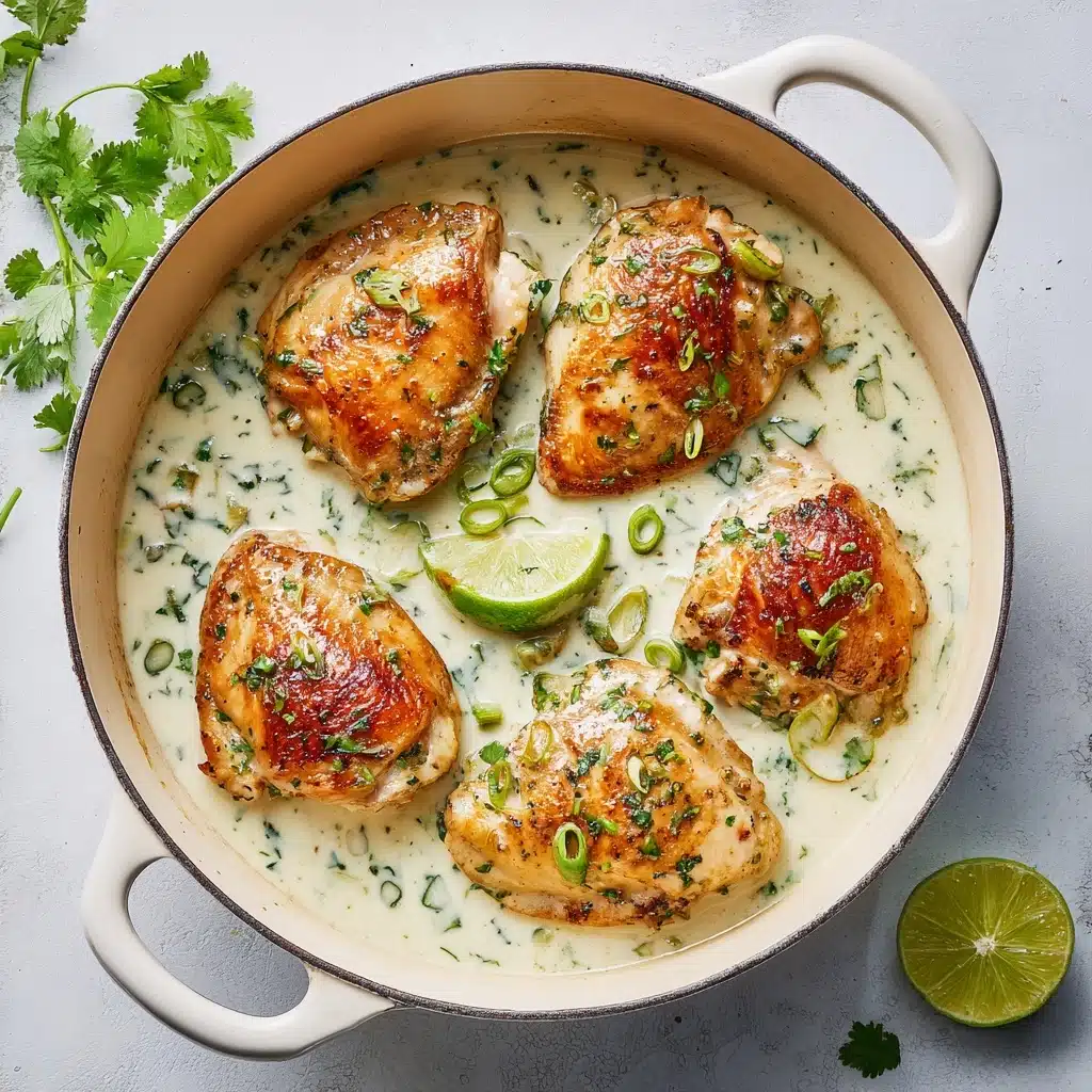 Creamy Coconut Lime Chicken Recipe - Recipe Image