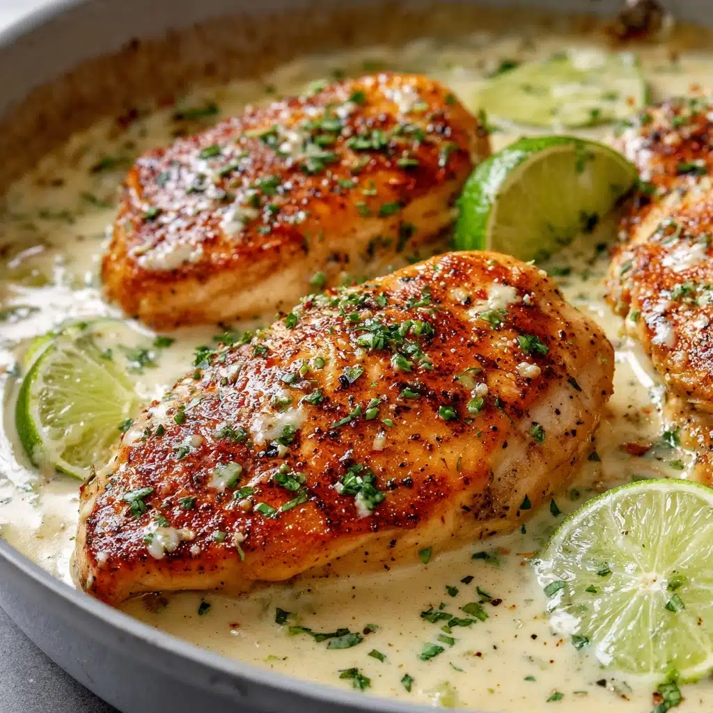 Creamy Coconut Lime Chicken Recipe - Recipe Image