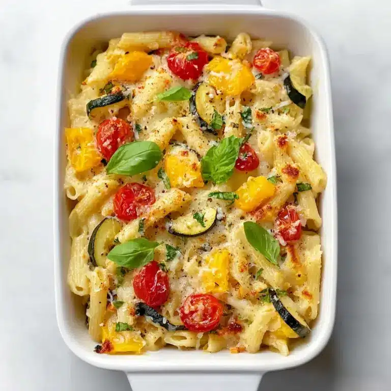 Best Baked Feta Pasta with Vegetables Recipe