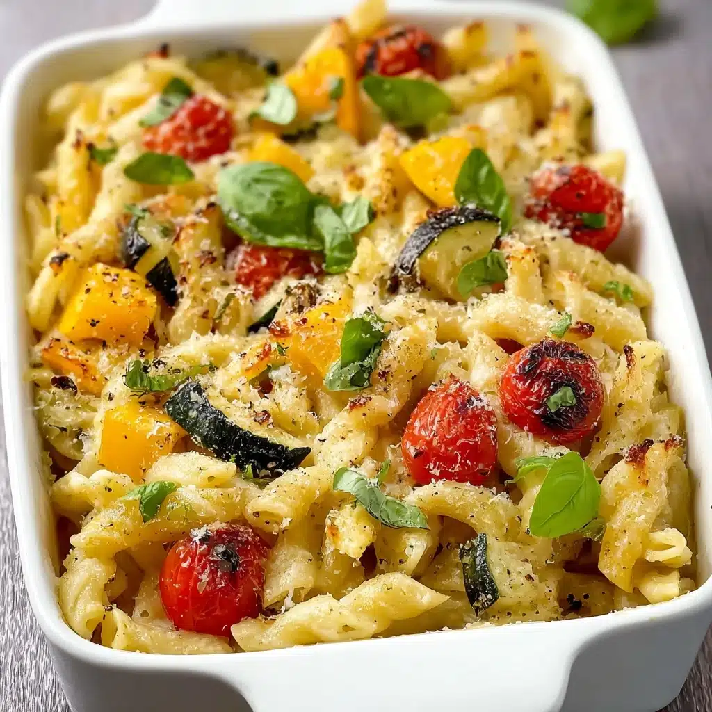 Best Baked Feta Pasta with Vegetables Recipe - Recipe Image