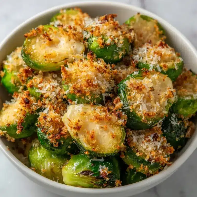 Parmesan Brussels Sprouts Recipe