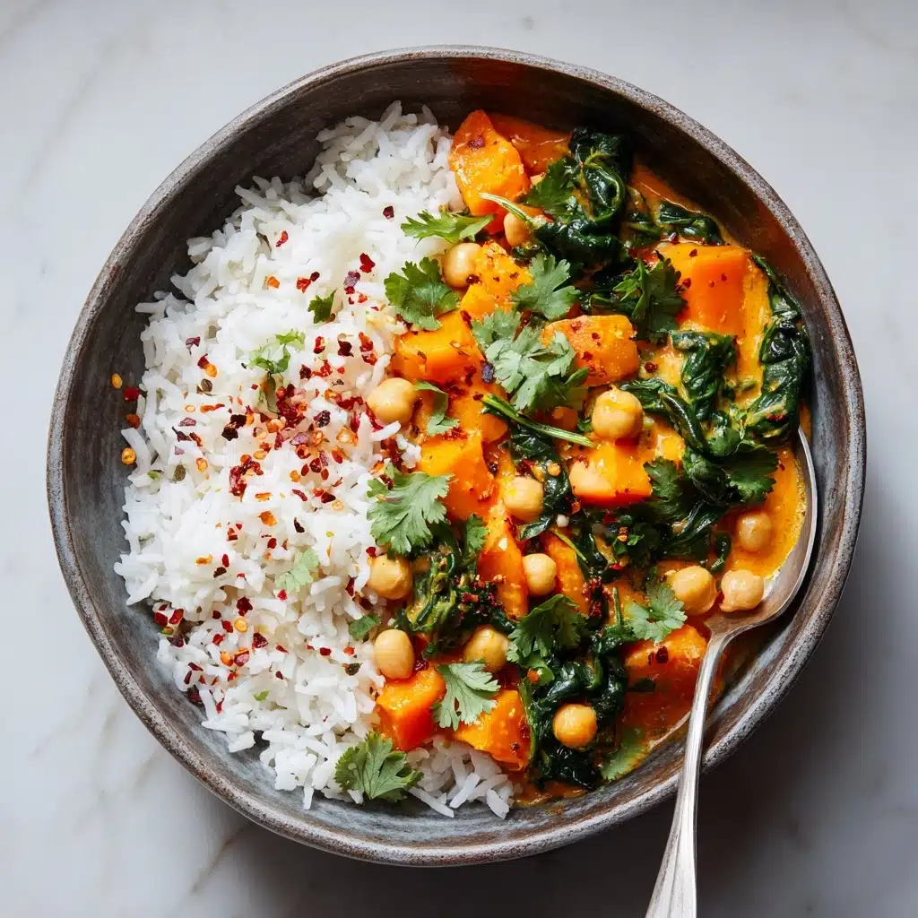 Sweet Potato and Chickpea Curry Recipe - Recipe Image