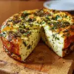 Cottage Cheese and Spinach Crustless Quiche Recipe