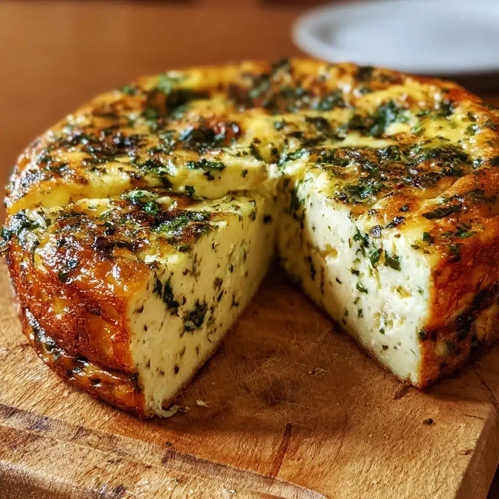 Cottage Cheese and Spinach Crustless Quiche Recipe - Recipe Image