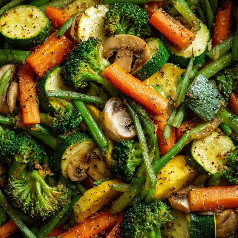 Healthy Sauteed Vegetables Recipe