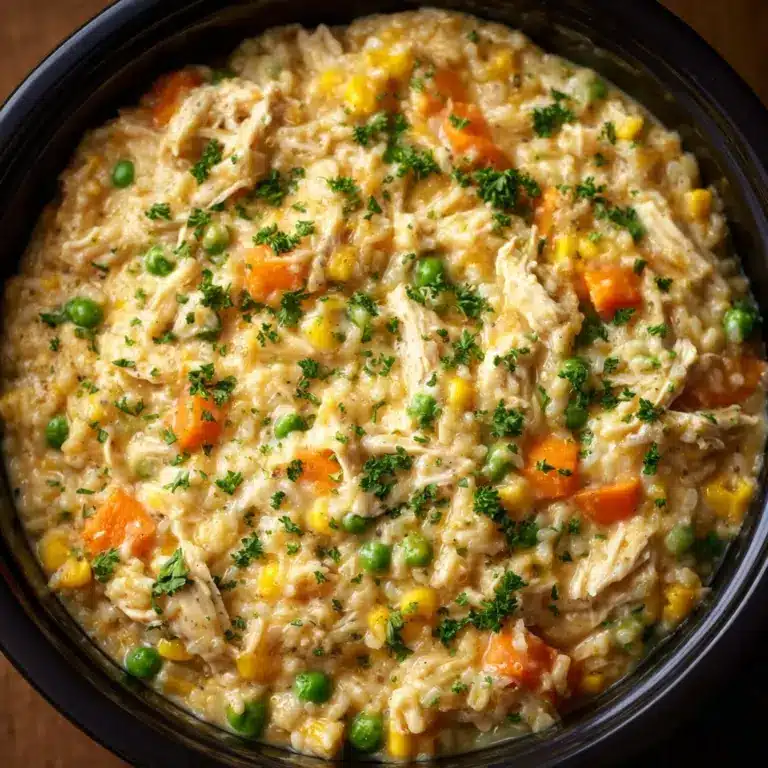 Crockpot Chicken and Rice Recipe