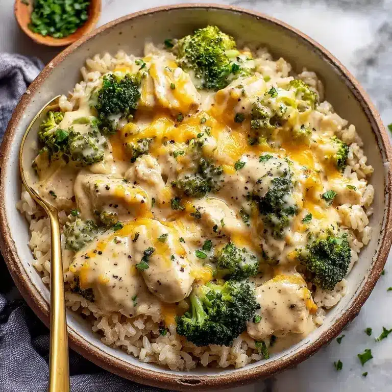Creamy Broccoli Cheddar Chicken Delight Recipe
