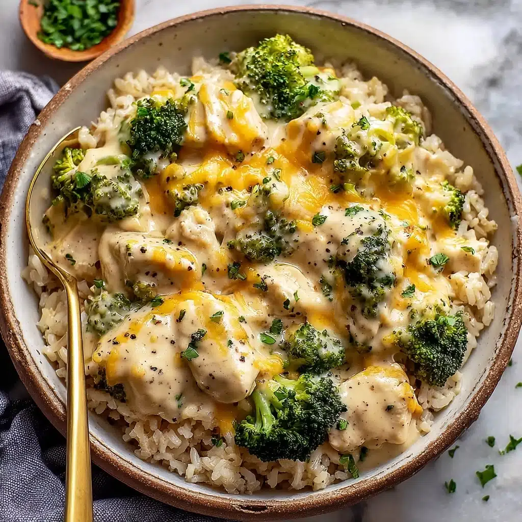 Creamy Broccoli Cheddar Chicken Delight Recipe