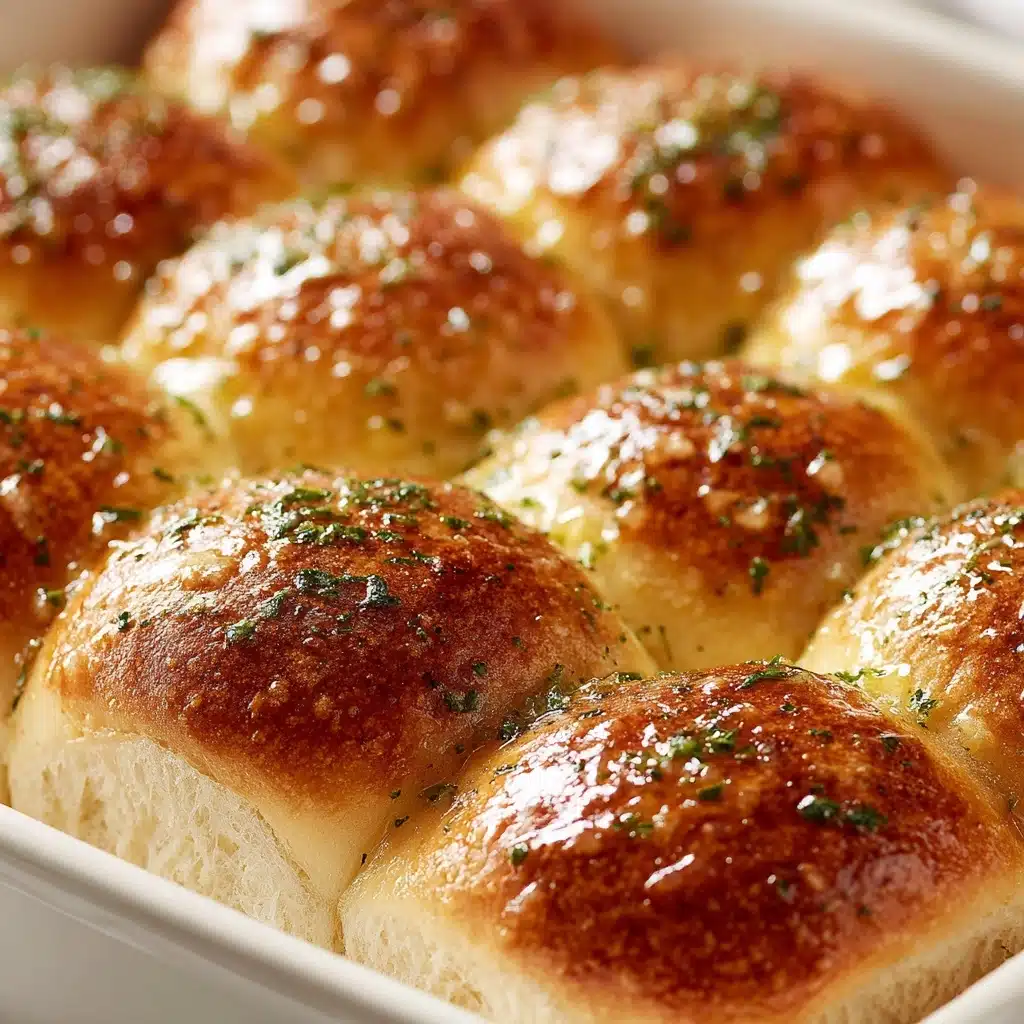 Garlic Dinner Rolls Recipe - Recipe Image