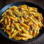 High Protein Creamy Beef Pasta Recipe