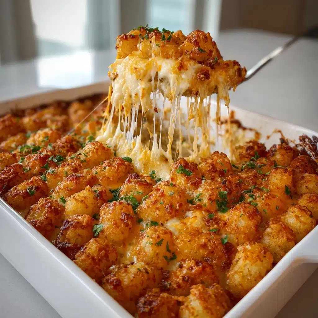 lfredo Tater Tot Casserole in 35 Minutes Recipe - Recipe Image