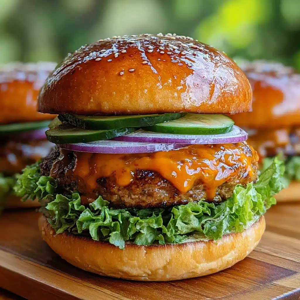 Thai Sweet Chili Turkey Burgers Recipe - Recipe Image