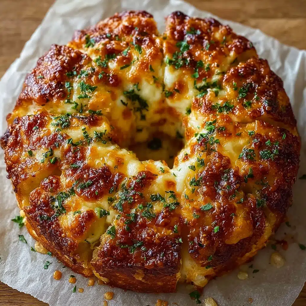 Chicken Alfredo Monkey Bread Recipe - Recipe Image