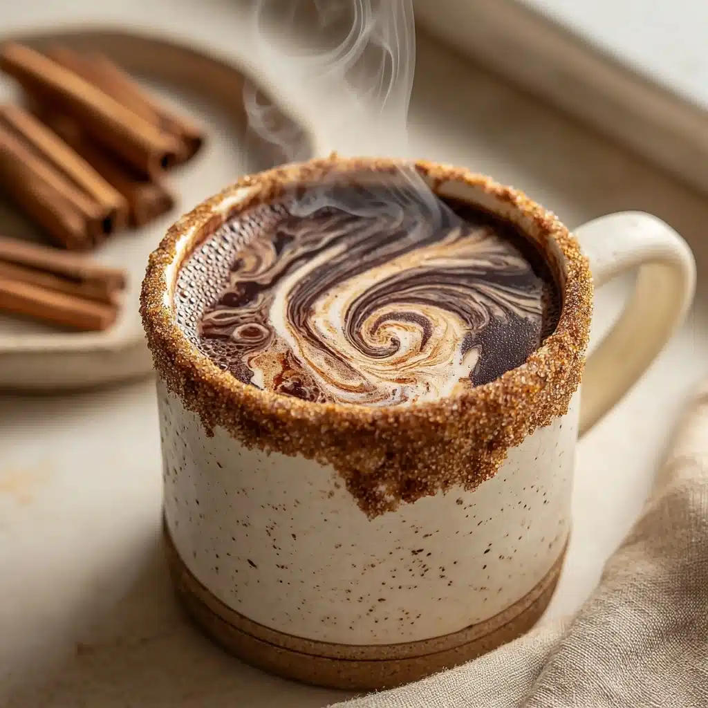 Moka Pot Aztec Chocolate with Chili-Cinnamon Sugar Recipe - Recipe Image