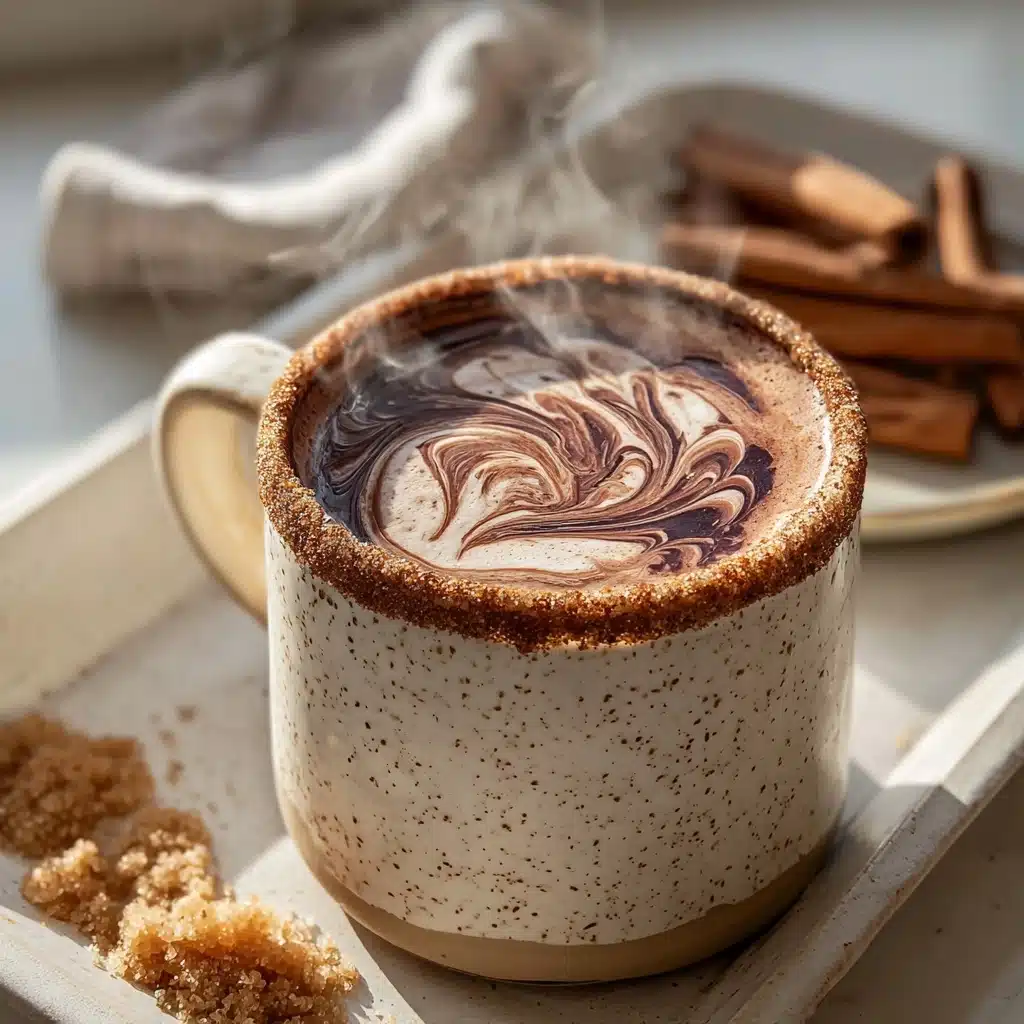 Moka Pot Aztec Chocolate with Chili-Cinnamon Sugar Recipe - Recipe Image