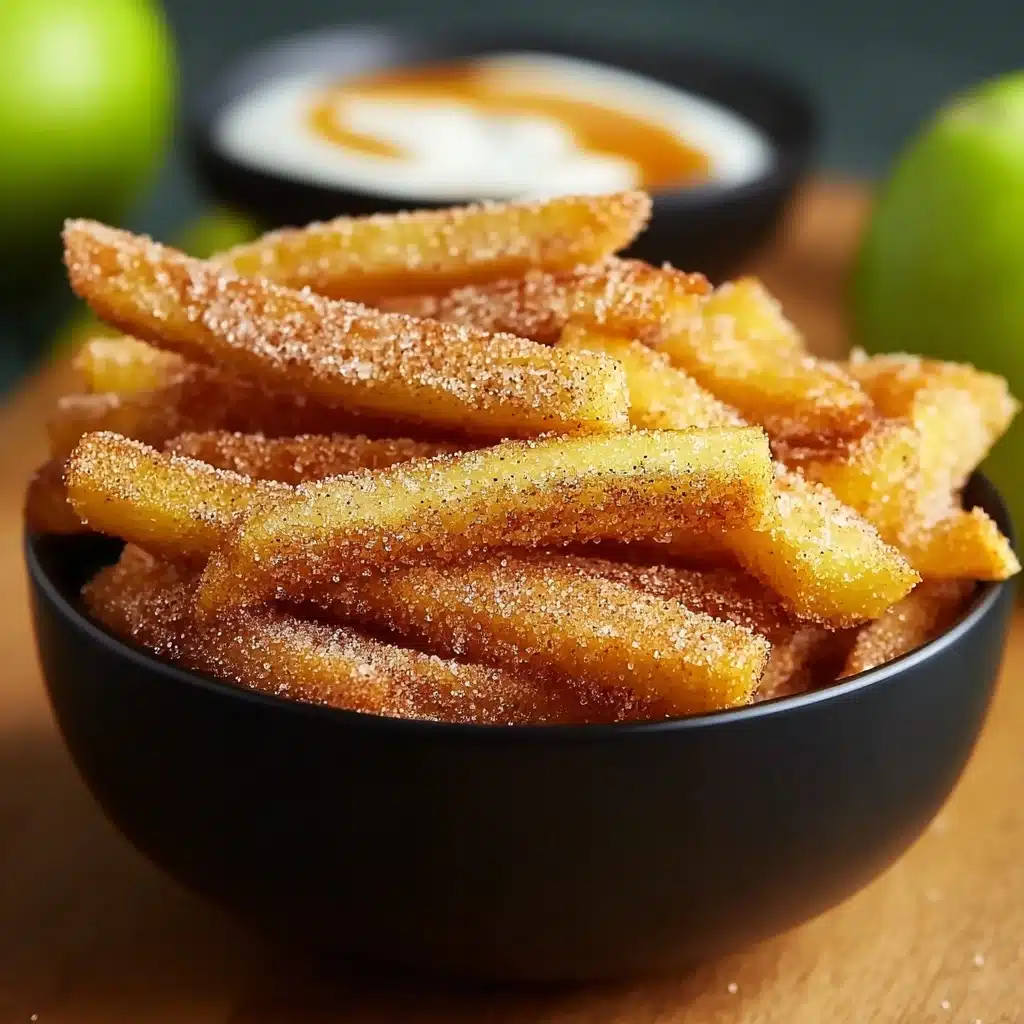 Crispy Air Fryer Apple Fries Recipe