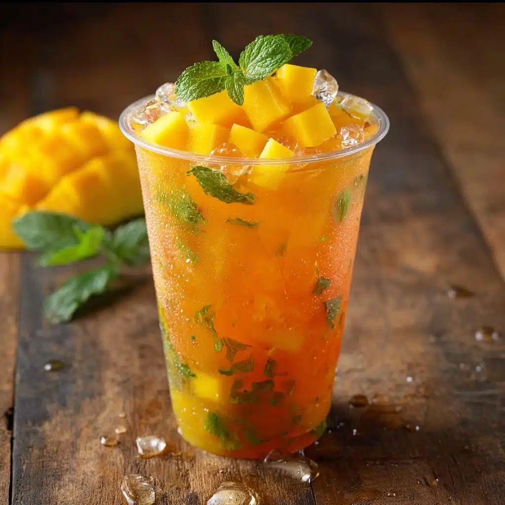 Mango Iced Tea Recipe - Recipe Image