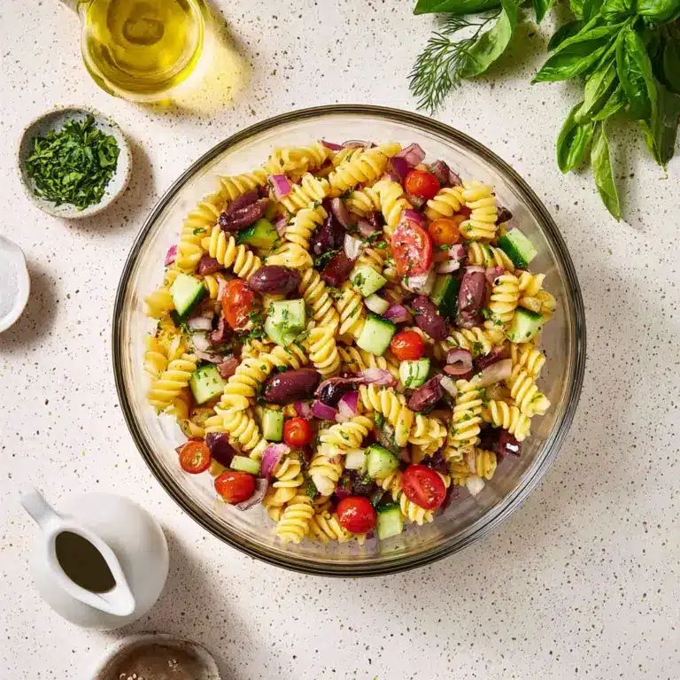 Super-Easy Vegan Pasta Salad Recipe