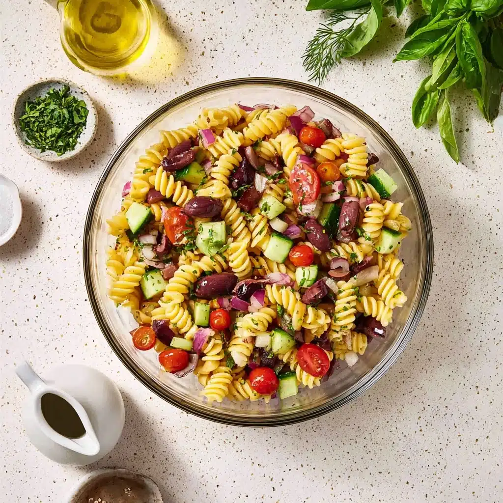 Super-Easy Vegan Pasta Salad Recipe