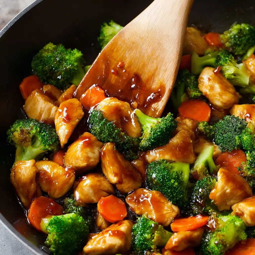 Honey Garlic Chicken Stir Fry Recipe - Recipe Image