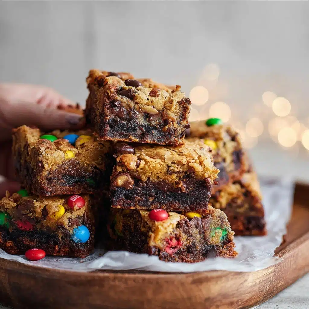 Monster Cookie Fudgy Brownies Recipe - Recipe Image