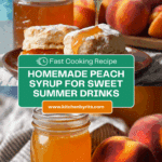 Simple Peach Syrup Recipe