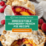 Raspberry Peach Pie Recipe