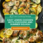 Healthy Chicken Breast with Zucchini and Squash Recipe