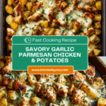 Garlic Parmesan Chicken and Potatoes (One-Pan Dinner) Recipe