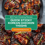 Sticky Korean Chicken Recipe