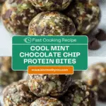 Mint Chocolate Chip Protein Balls Recipe