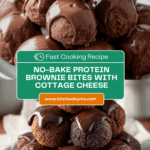 No-Bake Cottage Cheese Brownie Batter Protein Bites Recipe