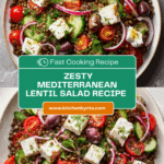 Healthy Benefits of Mediterranean Lentil Salad Recipe